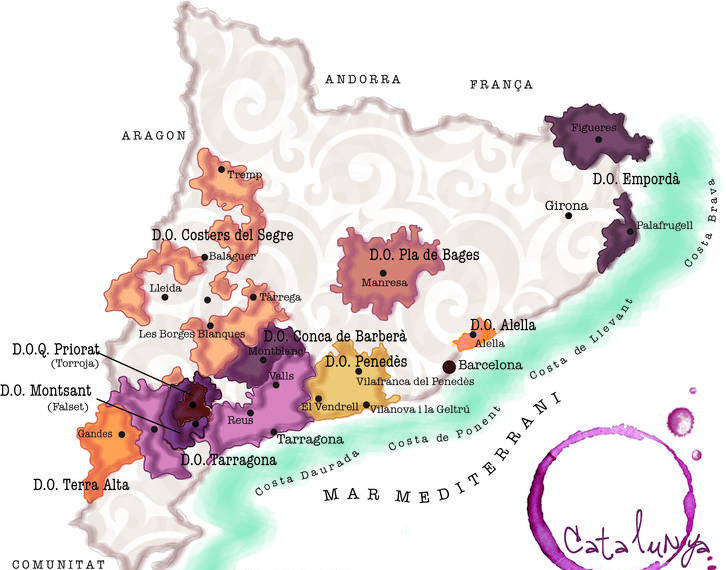 DO Catalunya вино Испания